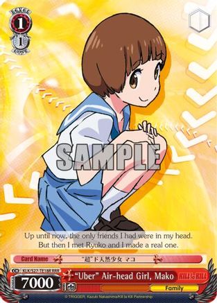 "Uber" Air-head Girl, Mako (RRR) (KLK/S27-TE18R RRR) - KILL la KILL