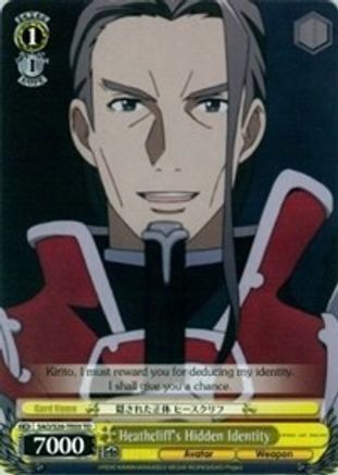 Heathcliff's Hidden Identity (TD) (SAO/S20-TE03 TD) - Sword Art Online