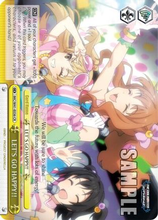 LET'S GO HAPPY!! (IMC/W41-E036 CR) - The iDOLM@STER Cinderella Girls