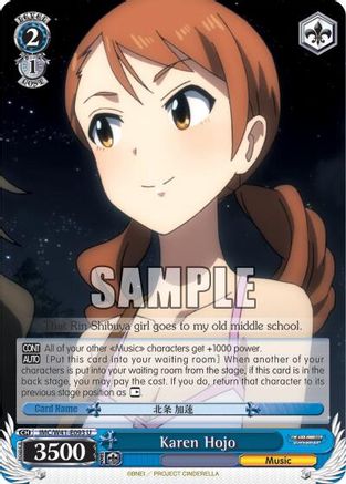 Karen Hojo (IMC/W41-E093 U) - The iDOLM@STER Cinderella Girls
