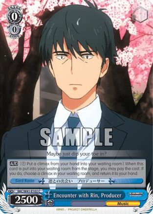 Encounter with Rin, Producer (IMC/W41-E102 C) - The iDOLM@STER Cinderella Girls