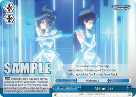 Memories (RRR) (IMC/W41-E109R RRR) - The iDOLM@STER Cinderella Girls