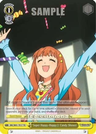 Super Happy-Happy Candy Shower (IMC/W41-TE17 TD) - The iDOLM@STER Cinderella Girls