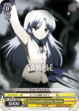 Past Formidable Enemy, Kanade (AB/W31-TE04 TD) - Angel Beats! Re:Edit
