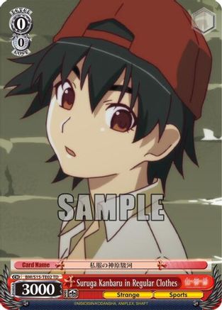 Suruga Kanbaru in Regular Clothes (TD) (BM/S15-TE02 TD) - BAKEMONOGATARI