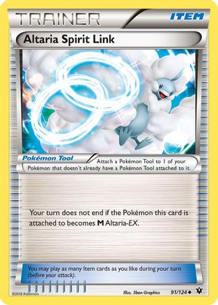 Altaria Spirit Link 091/124 XY Fates Collide - Uncommon
