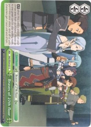 Braves of 27th floor (SAO/SE26-E21 C) - Sword Art Online II Vol.2