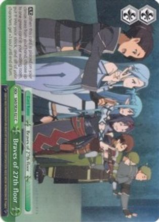 Braves of 27th floor (Parallel Foil) (SAO/SE26-E21 C) - Sword Art Online II Vol.2