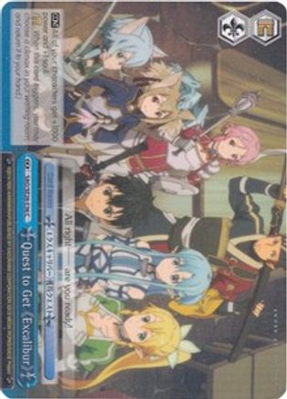 Quest to Get Excalibur (Parallel Foil) (SAO/SE26-E36 C) - Sword Art Online II Vol.2