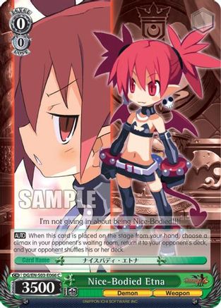 Nice-Bodied Etna (DG/EN-S03-E066 C) - Disgaea