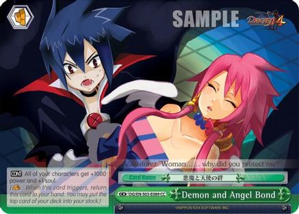 Demon and Angel Bond (DG/EN-S03-E089 CC) - Disgaea