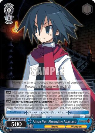 Almaz Von Almandine Adamant (DG/EN-S03-E140 U) - Disgaea