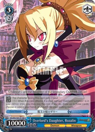 Overlord's Daughter, Rozalin (DG/EN-S03-E148 U) - Disgaea