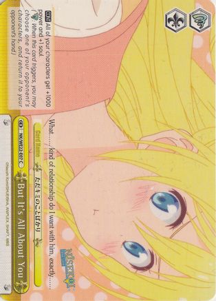 But It's All About You (NK/WE22-E07) - NISEKOI Extra Booster