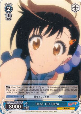 Head Tilt Haru (NK/WE22-E34) - NISEKOI Extra Booster
