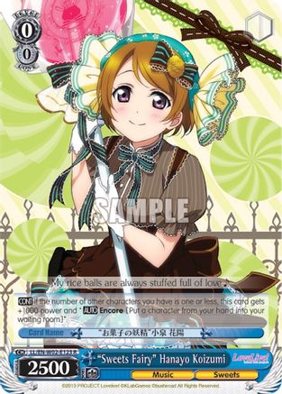 "Sweets Fairy" Hanayo Koizumi (LL/EN-W02-E123 R) - Love Live! DX Vol.2
