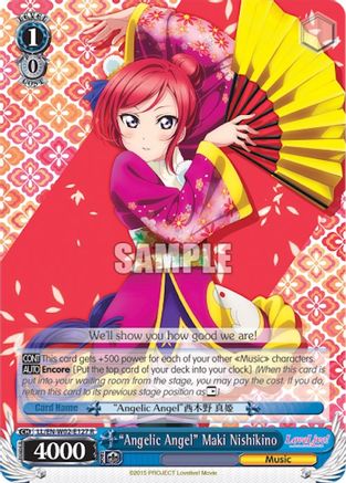 "Angelic Angel" Maki Nishikino (LL/EN-W02-E127 R) - Love Live! DX Vol.2