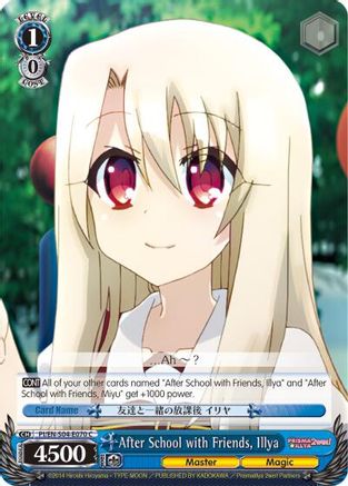 After School with Friends, Illya (PI/EN-S04-E070 C) - Fate/kaleid liner PRISMA ILLYA DX