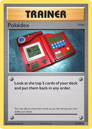 Pokedex 082/108 - Reverse Holofoil XY Evolutions - Uncommon