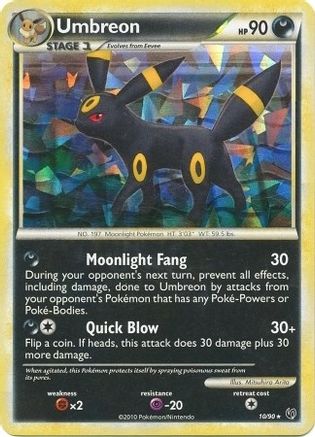 Umbreon 010/090 - Holofoil Deck Exclusives - Holo Rare