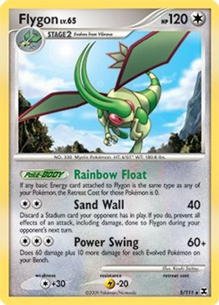 Flygon 005/111 Deck Exclusives - Rare