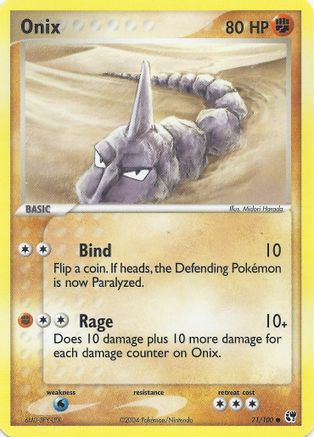 Onix 071 EX Battle Stadium - Common