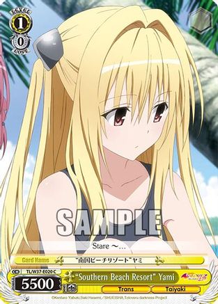 "Southern Beach Resort" Yami (TL/W37-E020 C) - To Loveru Darkness 2nd