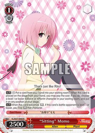 "Sitting" Momo (TL/W37-E060 R) - To Loveru Darkness 2nd