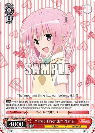 "True Friends" Nana (TL/W37-E067 U) - To Loveru Darkness 2nd