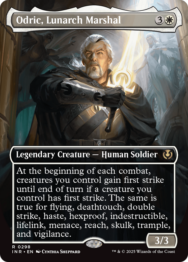 Odric, Lunarch Marshal (INR-298) - Innistrad Remastered (Borderless) Foil