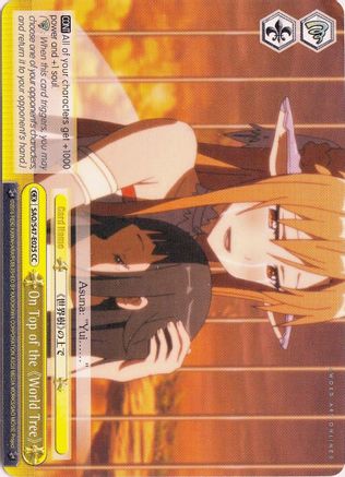 On Top of the World Tree (SAO/S47-E025 CC) - Sword Art Online Re: Edit