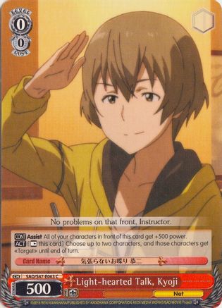 Light-hearted Talk, Kyoji (SAO/S47-E063 C) - Sword Art Online Re: Edit