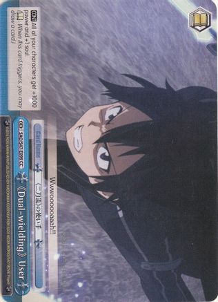 Dual-wielding User (SAO/S47-E099 CC) - Sword Art Online Re: Edit