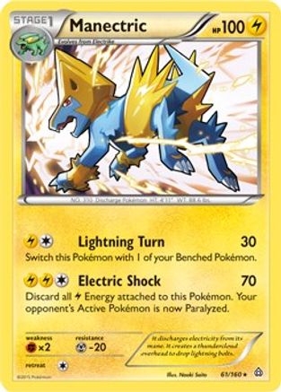 Manectric 061/160 Deck Exclusives - Rare