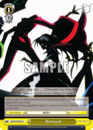Betrayal (AW/S18-E025 U) - Accel World