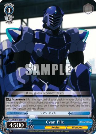 Cyan Pile (AW/S18-E084 R) - Accel World