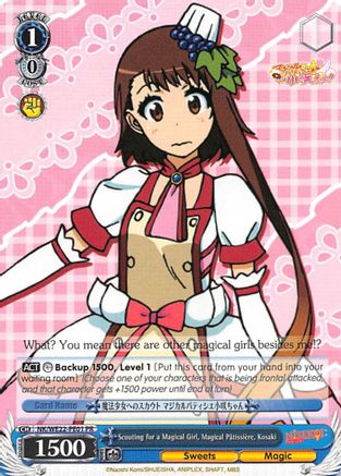 Scouting for a Magical Girl, Magical Patissiere, Kosaki (NK/WE22-PE01 PR) - NISEKOI Extra Booster