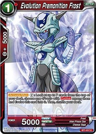Evolution Premonition Frost (BT1-017) - Galactic Battle