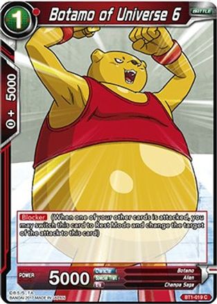 Botamo of Universe 6 (BT1-019) - Galactic Battle