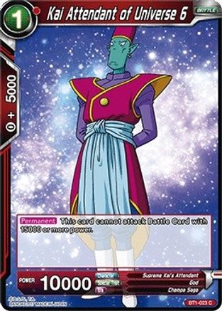 Kai Attendant of Universe 6 (BT1-023) - Galactic Battle