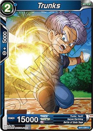 Trunks (BT1-039) - Galactic Battle