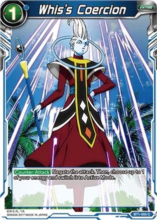 Whis's Coercion (BT1-055) - Galactic Battle