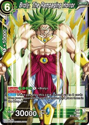 Broly, The Rampaging Horror (BT1-073) - Galactic Battle