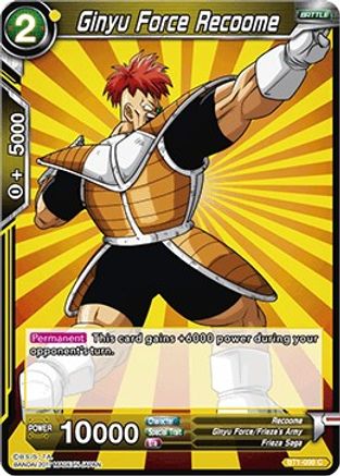 Ginyu Force Recoome (BT1-096) - Galactic Battle