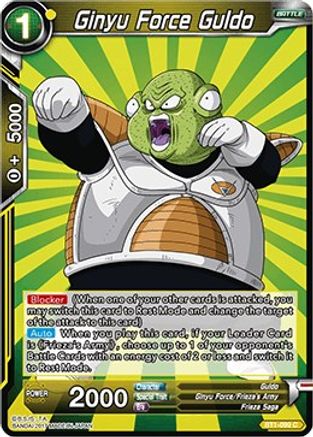 Ginyu Force Guldo (BT1-099) - Galactic Battle