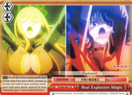 Real Explosion Magic (KS/W49-E067 CR) - KonoSuba