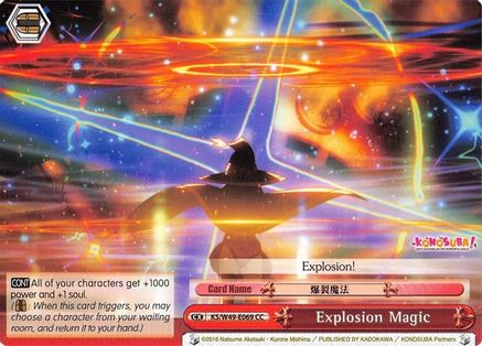 Explosion Magic (KS/W49-E069 CC) - KonoSuba
