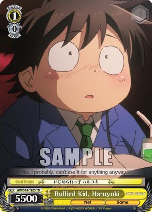 Bullied Kid, Haruyuki (AW/S18-TE05 TD) - Accel World