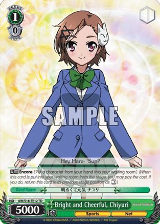 Bright and Cheerful, Chiyuri (AW/S18-TE12 TD) - Accel World