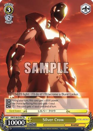 Silver Crow (AW/S18-E104 TD) - Accel World